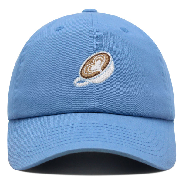 Latte Premium Dad Hat Embroidered Baseball Cap Coffee Cafe