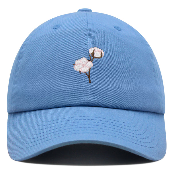 Cotton Flower Premium Dad Hat Embroidered Baseball Cap Tree