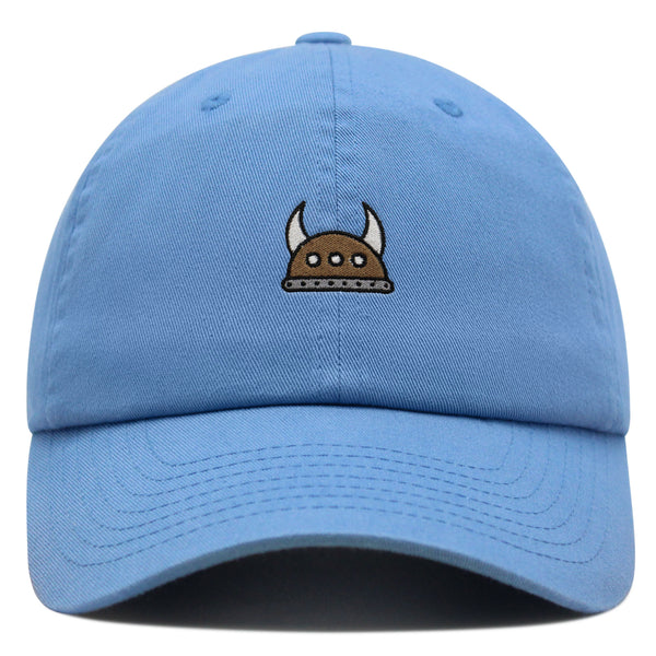 Horned Viking Helmet  Premium Dad Hat Embroidered Baseball Cap Cartoon