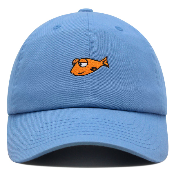 Funny Fish Premium Dad Hat Embroidered Baseball Cap Jokes Memes