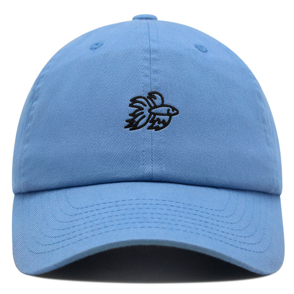 Betta Fish  Premium Dad Hat Embroidered Baseball Cap Aquarium