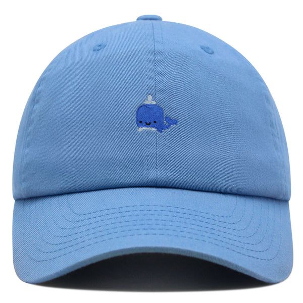 Party Whale  Premium Dad Hat Embroidered Baseball Cap Cute