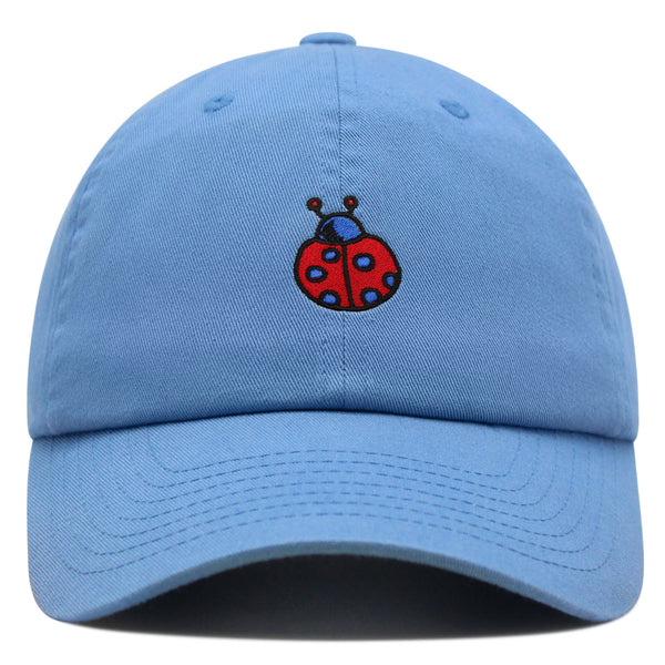 Ladybug Premium Dad Hat Embroidered Baseball Cap Cute