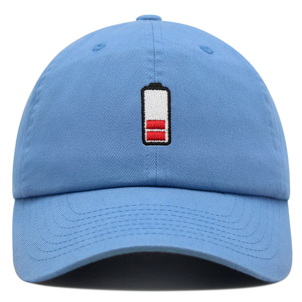 Low Battery Premium Dad Hat Embroidered Baseball Cap Phone