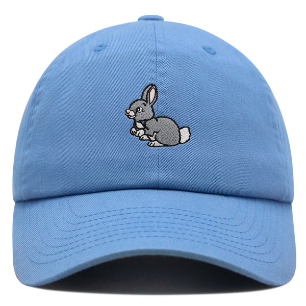 Rabbit Premium Dad Hat Embroidered Baseball Cap Cute