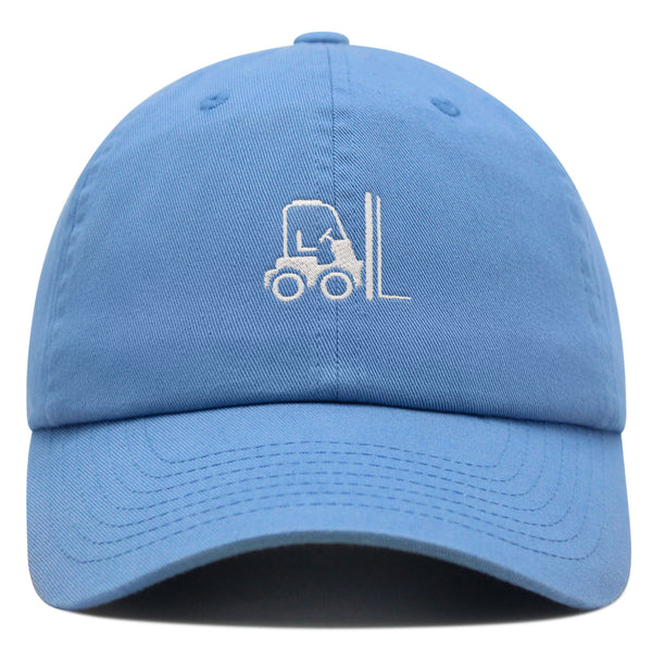 Forklift Premium Dad Hat Embroidered Baseball Cap Warehouse