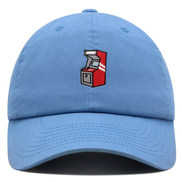 Retro Game Machine Premium Dad Hat Embroidered Baseball Cap Funny