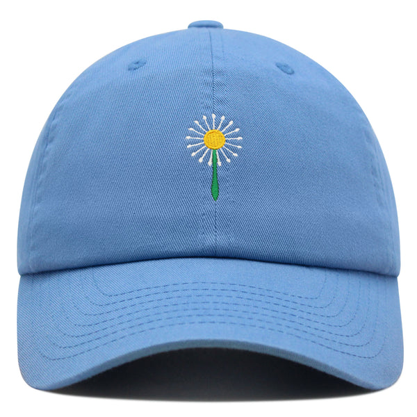 Dandelion Premium Dad Hat Embroidered Baseball Cap Flower