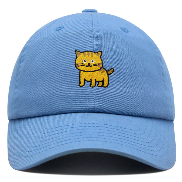 Cat Premium Dad Hat Embroidered Baseball Cap Cute