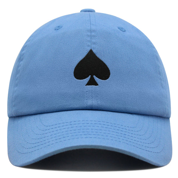 Poker Ace Premium Dad Hat Embroidered Cotton Baseball Cap Casino