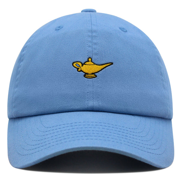 Genie Lamp Premium Dad Hat Embroidered Baseball Cap Magic Lamp