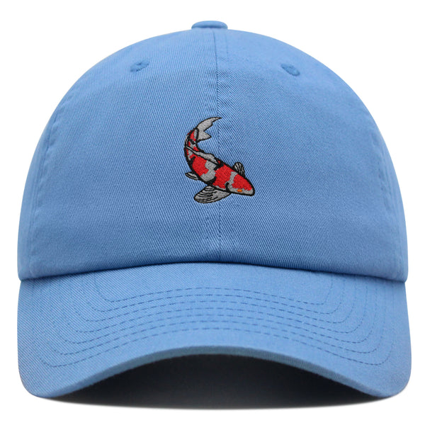 Koi Fish Premium Dad Hat Embroidered Baseball Cap Japan