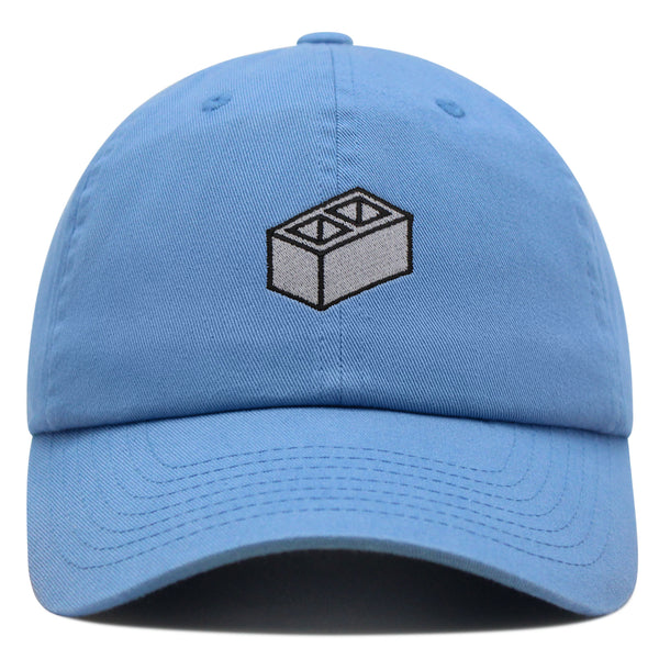 Cinder Block Premium Dad Hat Embroidered Baseball Cap Construction