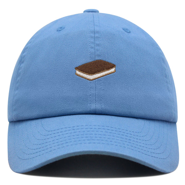 Ice Cream Sandwich Premium Dad Hat Embroidered Baseball Cap Foodie