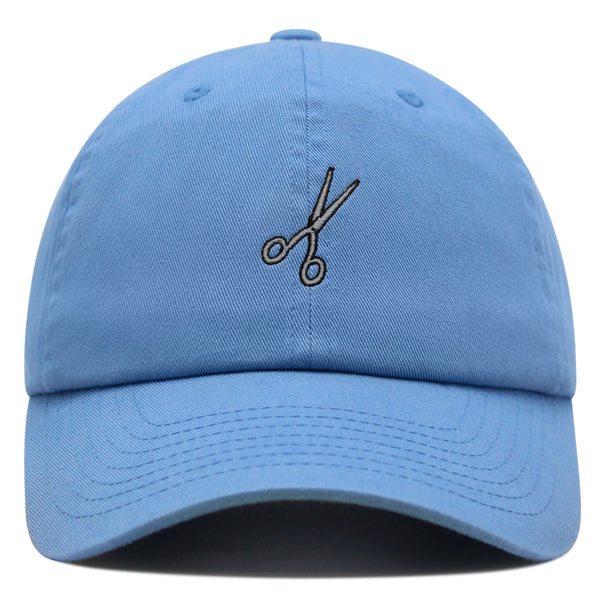 Scissors Premium Dad Hat Embroidered Baseball Cap Barbor