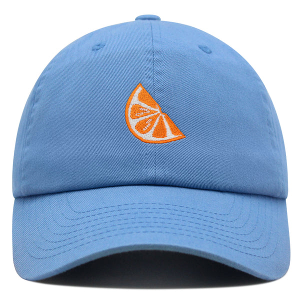 Orange Slice Premium Dad Hat Embroidered Baseball Cap Fruit