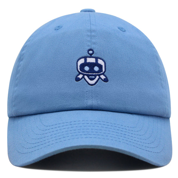 Robot Premium Dad Hat Embroidered Baseball Cap Cute Robotic Logo