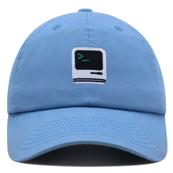 Vintage Computer Premium Dad Hat Embroidered Baseball Cap Old School