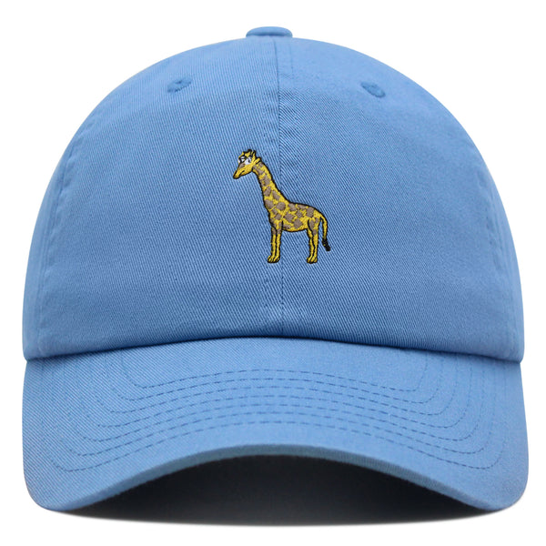 Giraffe Premium Dad Hat Embroidered Baseball Cap Africa Zoo