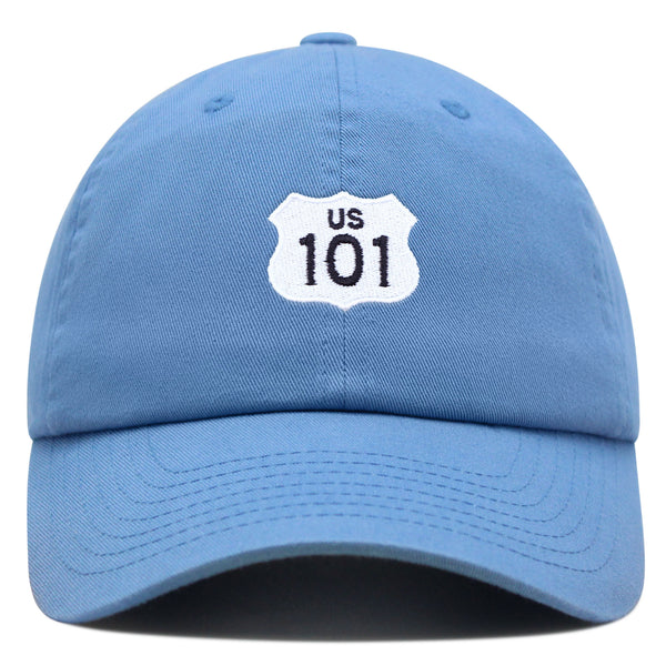 US 101 Freeway Premium Dad Hat Embroidered Cotton Baseball Cap California