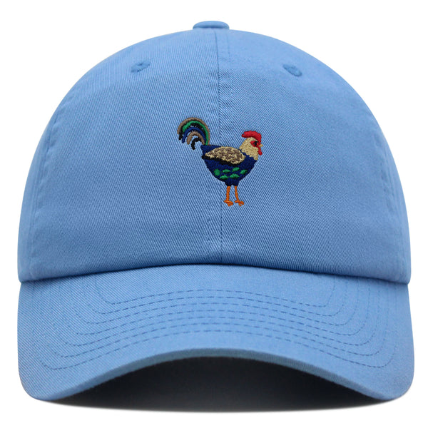 Colorful Chicken Premium Dad Hat Embroidered Cotton Baseball Cap Pollo