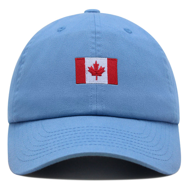 Canada Flag Premium Dad Hat Embroidered Cotton Baseball Cap Country Flag Series