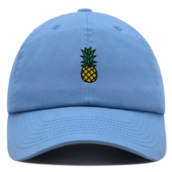 Cartoon Pineapple Premium Dad Hat Embroidered Cotton Baseball Cap