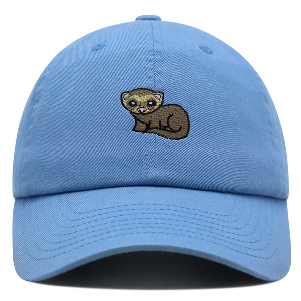 Ferret  Premium Dad Hat Embroidered Cotton Baseball Cap