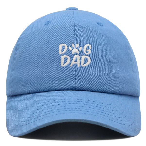 Dog Dad Premium Dad Hat Embroidered Cotton Baseball Cap Classic Style