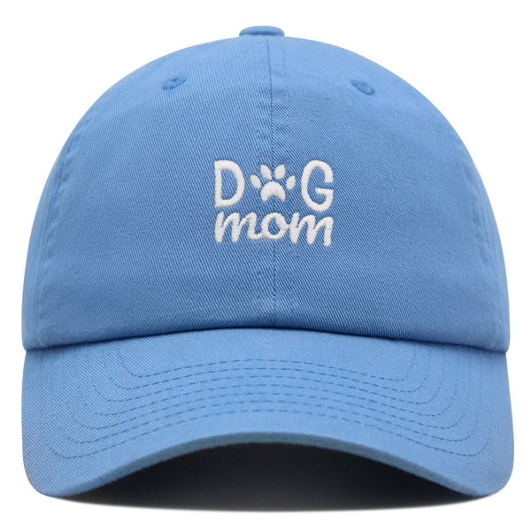 Dog Mom Premium Dad Hat Embroidered Cotton Baseball Cap Puppy Paw