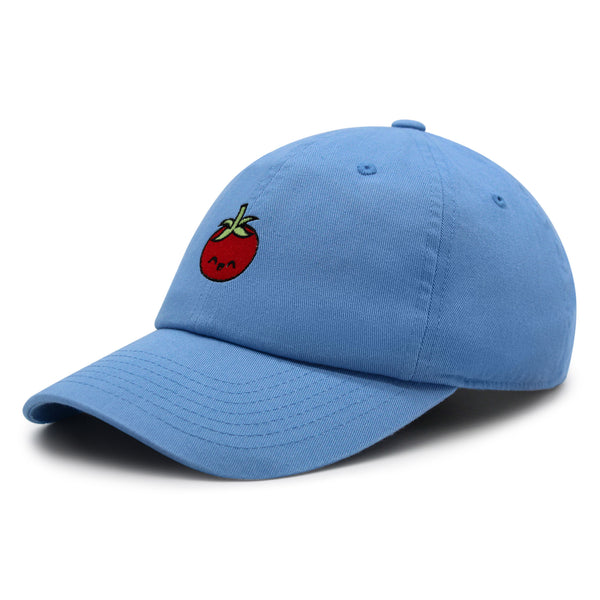 Tomato Premium Dad Hat Embroidered Baseball Cap Vegetable Vegan