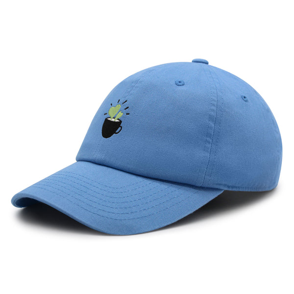 Plant in Mug Premium Dad Hat Embroidered Baseball Cap Plant