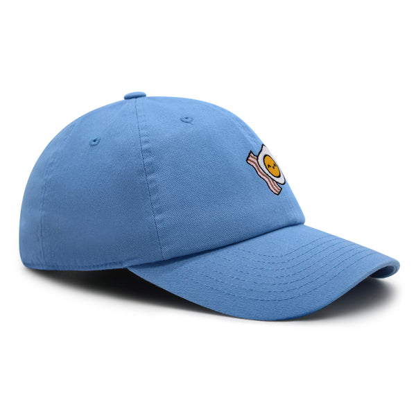 Egg and Bacon Premium Dad Hat Embroidered Baseball Cap Breakfast