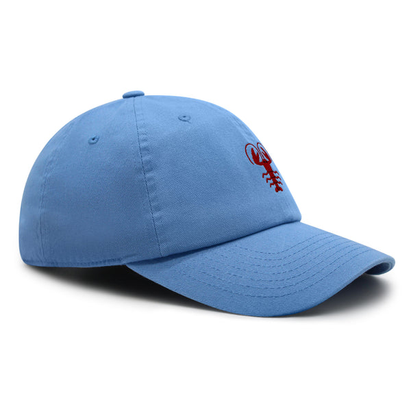 Lobster Premium Dad Hat Embroidered Baseball Cap Shellfish Foodie