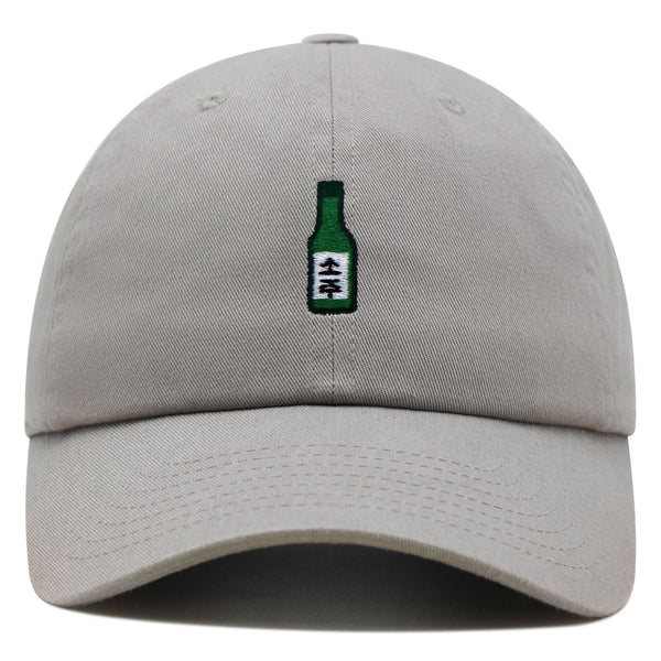 Soju Premium Dad Hat Embroidered Baseball Cap Korean Korea Spirit