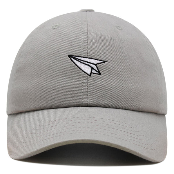 Paper Airplane Premium Dad Hat Embroidered Baseball Cap Plane Sky