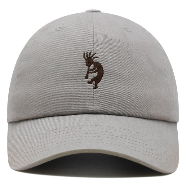 Kokopelli Premium Dad Hat Embroidered Baseball Cap Indian Traditional