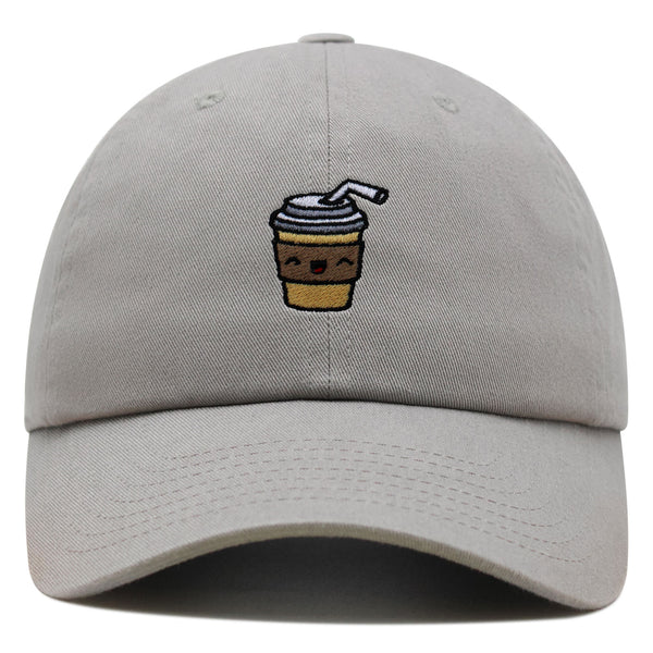 Morning Coffee Premium Dad Hat Embroidered Baseball Cap Latte Americano