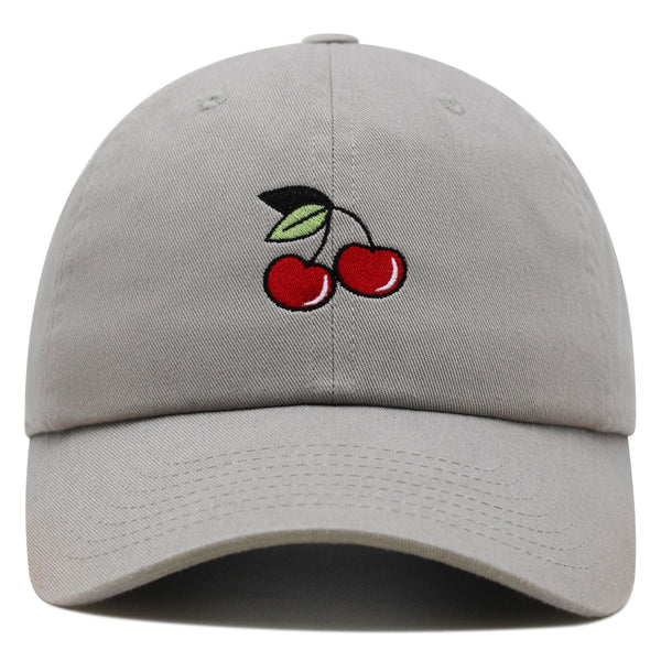 Cherry Premium Dad Hat Embroidered Baseball Cap Fruit