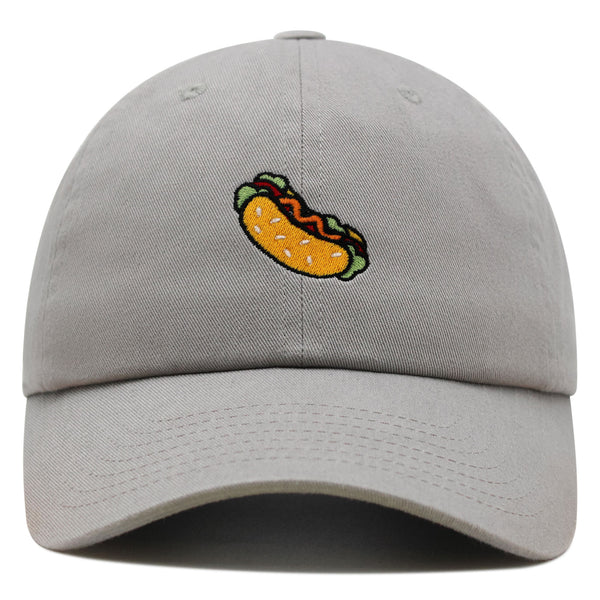 Hot Dog Premium Dad Hat Embroidered Baseball Cap Fast Food