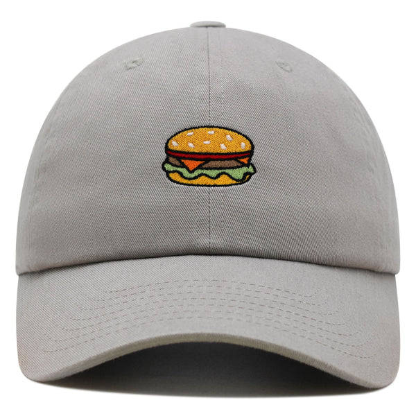 Hamburger Premium Dad Hat Embroidered Baseball Cap Fast Food