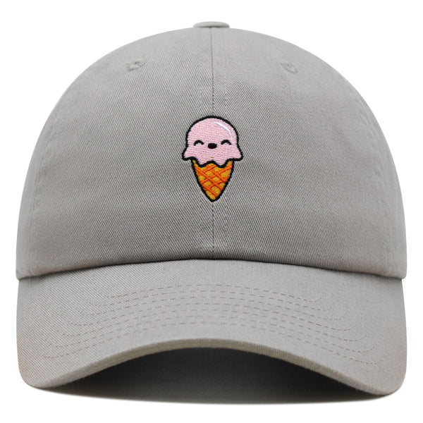 Ice Cream Premium Dad Hat Embroidered Baseball Cap Summer