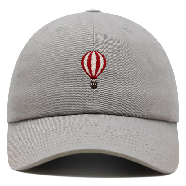 Hot Air Ballon Premium Dad Hat Embroidered Baseball Cap Travel Fly Sky