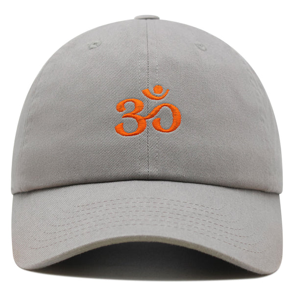 Om Symbol Premium Dad Hat Embroidered Baseball Cap Indian Buddah