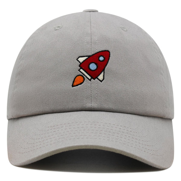 Rocket Premium Dad Hat Embroidered Baseball Cap Space Shuttle