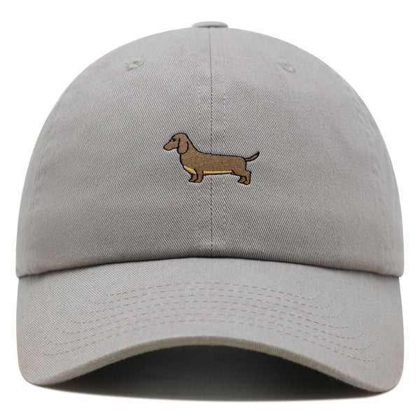 Dachshund Premium Dad Hat Embroidered Baseball Cap Puppy Dog