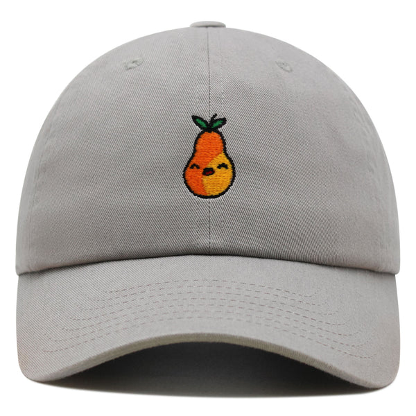 Pear Premium Dad Hat Embroidered Baseball Cap Fruit Vegan Foodie