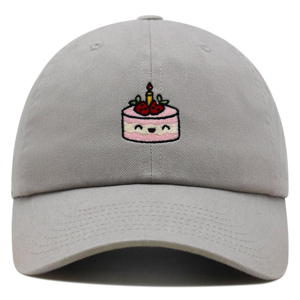 Cake Premium Dad Hat Embroidered Baseball Cap Birthday Foodie