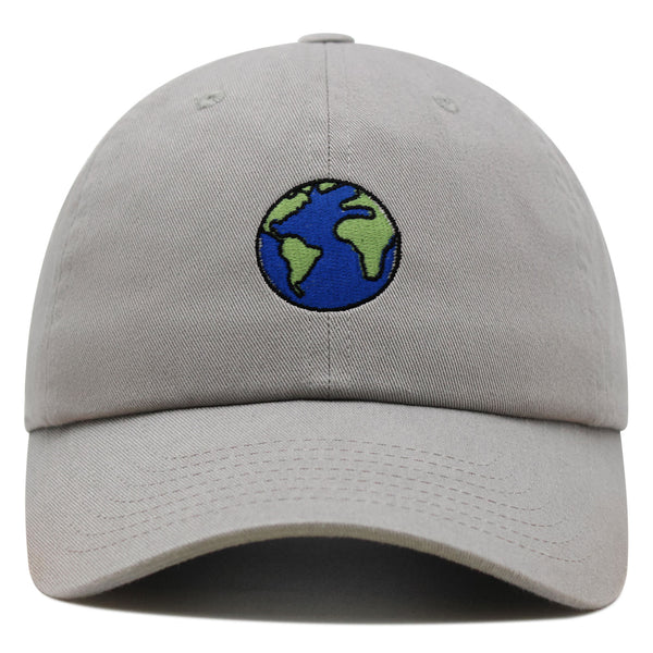 Earth Premium Dad Hat Embroidered Baseball Cap Environment