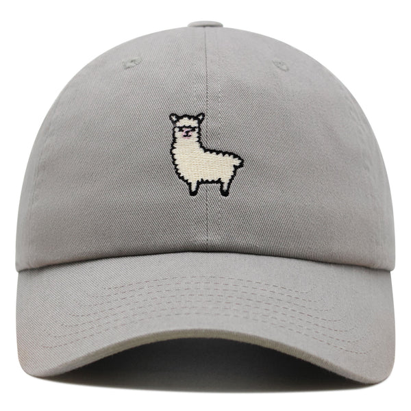 Alpaca Premium Dad Hat Embroidered Baseball Cap Peru Peruvian